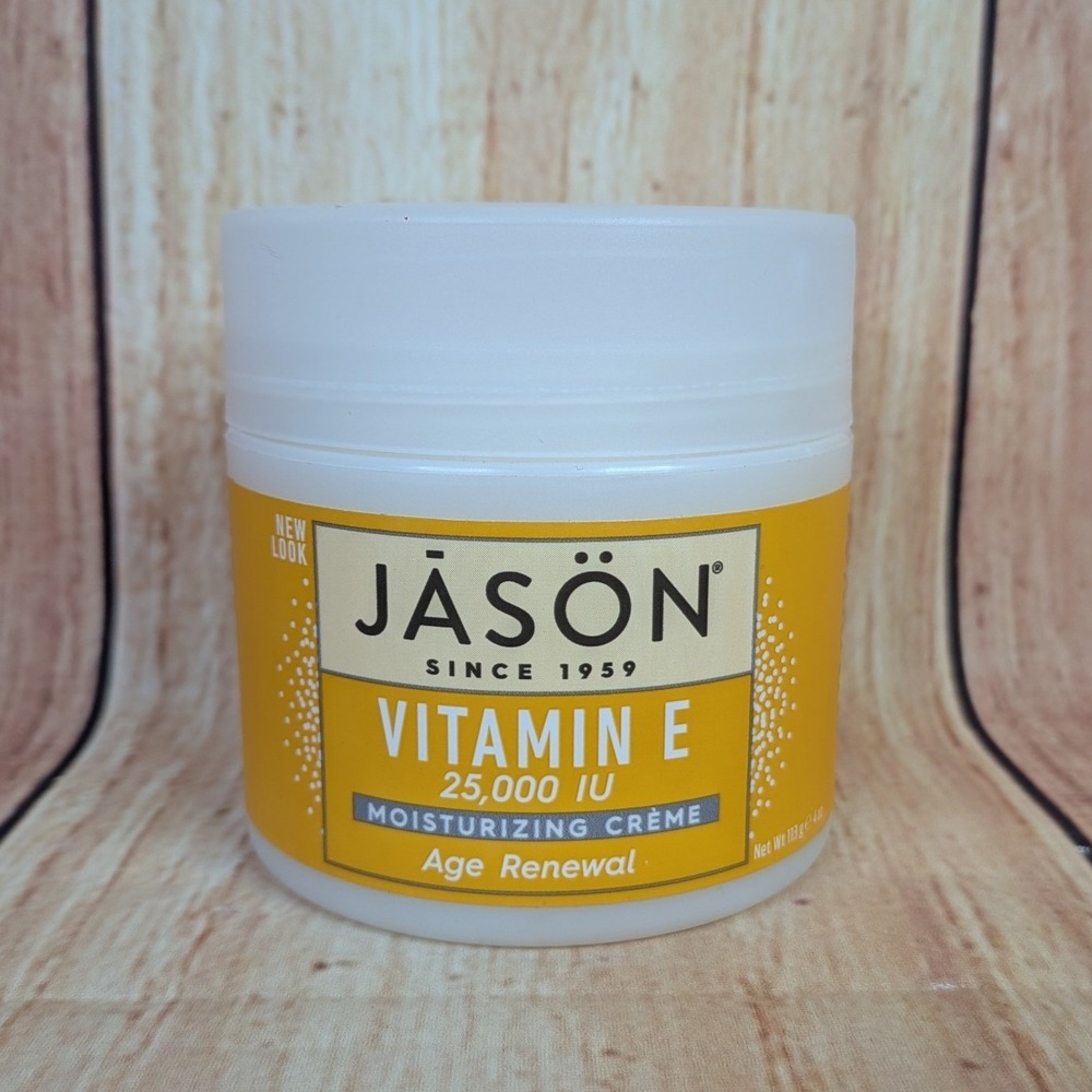 Jason Vitamin E 25000 IU Age Renewal Moisturizing Creme 4oz Face Body Cream